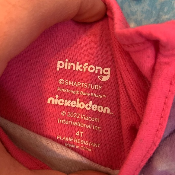 Toddler baby shark pj set - Picture 2 of 2